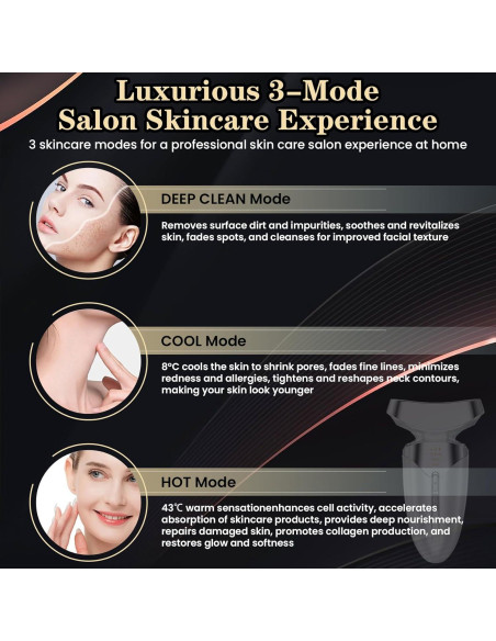 Dispositivo de Belleza LED Yolopim para Cara y Cuello