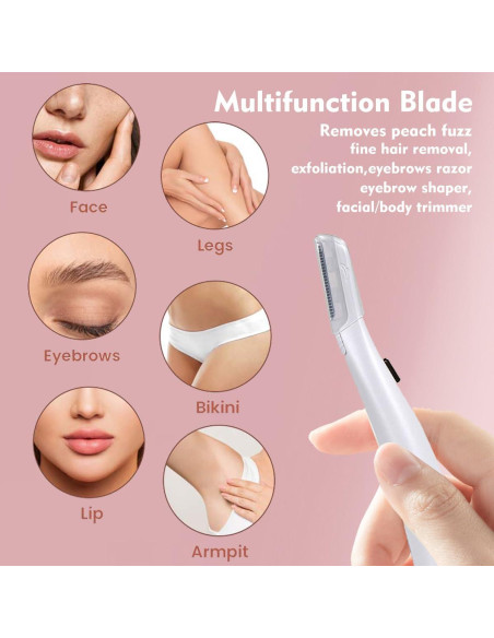 24 Cabezales Repuesto Finishing Touch Flawless Dermaplane