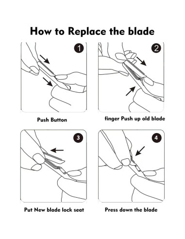 24 Cabezales Repuesto Finishing Touch Flawless Dermaplane