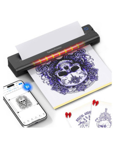 Impresora de Tatuajes EXTOLINK A41 Inalámbrica 2600mAh