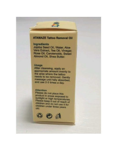 Aceite Natural para Remoción de Tatuajes ATAMAZE 40g 2