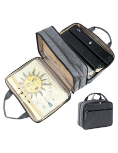 Bolsa de Tatuaje Phomemo Estuche de Viaje Gris 31.75x13.97cm