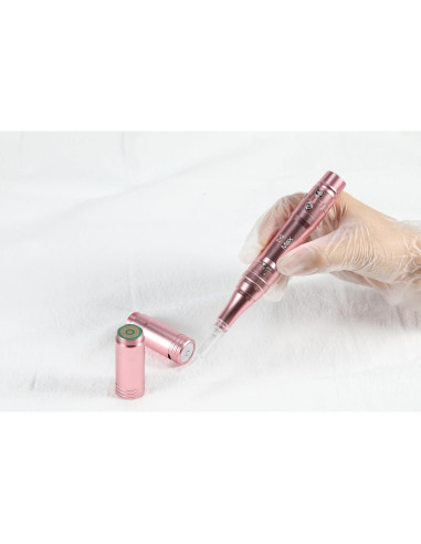 Máquina de Maquillaje Permanente Mellie MAX Rosa 15 Piezas