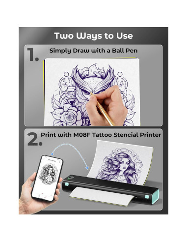 Papel de Transferencia Itari A4 35 Hojas para Tatuajes