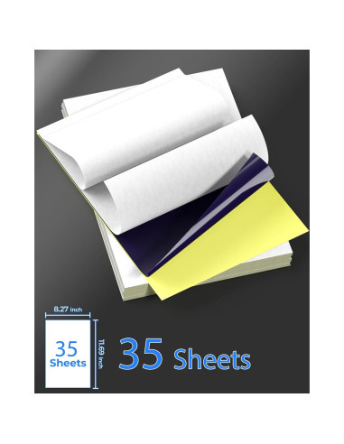 Papel de Transferencia Itari A4 35 Hojas para Tatuajes