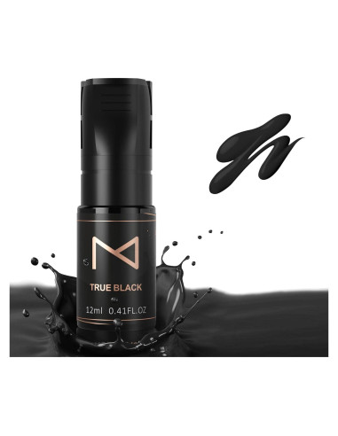 Pigmento Líquido para Cejas Mellie Microblading 12ml Negro