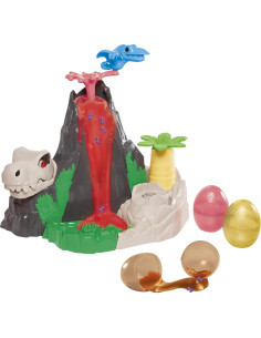 Juego de Volcán Play-Doh Slime Isla de Huesos de Lava 2