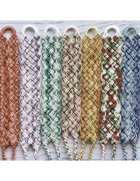 Cuerda Paracord 550 Riakrum 120 Pcs 3,05 m Colores Clásicos