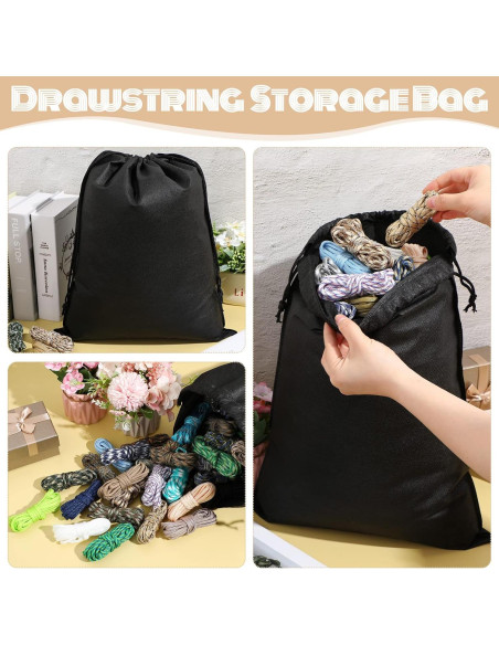 Cuerda Paracord 550 Riakrum 120 Pcs 3,05 m Colores Clásicos