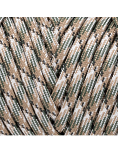 Cuerda Paracord 550 XKDOUS 15,24m Camuflaje Mixto Nylon 2