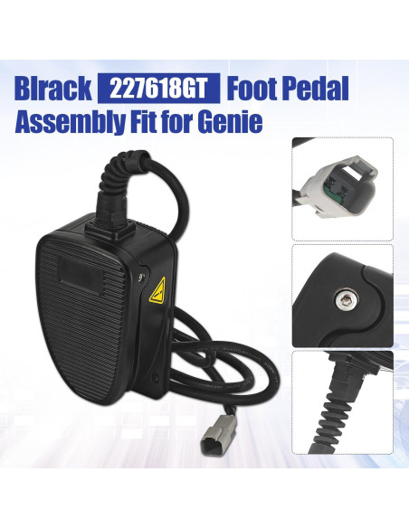 Pedal Interruptor de Pie Genie 227618GT Compatible 20cm