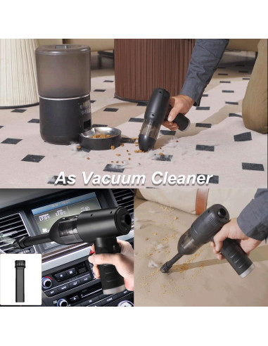 Kairiyard Soplador de Aire 2 en 1 Recargable 9000mAh