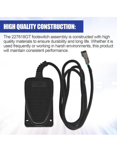 Pedal Interruptor de Pie Genie 227618GT Compatible 20cm