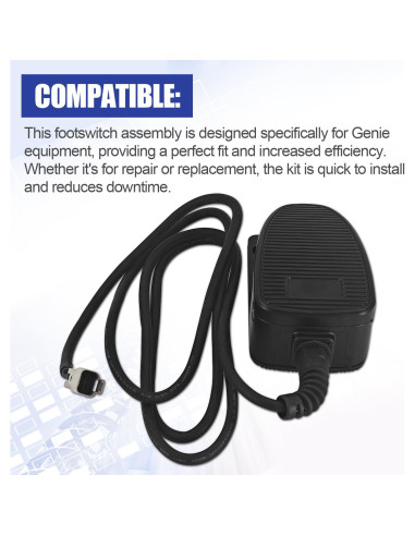 Pedal Interruptor de Pie Genie 227618GT Compatible 20cm