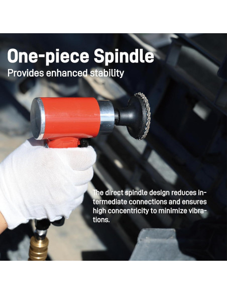 Kit Pulidora Lijadora Neumática UPWOOD 2" 41 Discos