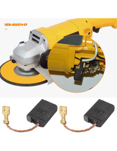 4 Piezas Cepillo de Carbón OTOTEC 402874-07 Compatible Dewalt 2