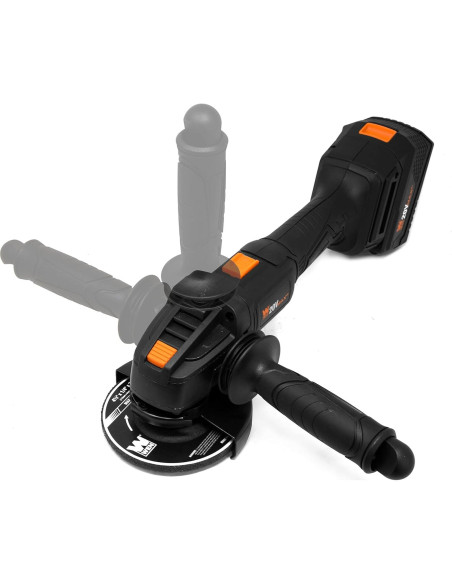Amoladora Angular Inalámbrica WEN 20V 4.5" con Batería