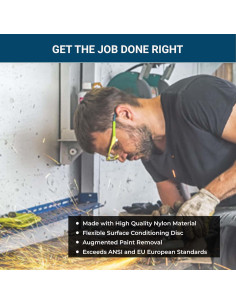 Discos de Lijado 7.62 cm Benchmark Abrasives Grueso - 25 Pzas 2