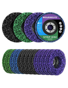 Paquete de 12 discos removedores de pintura WelderElite 115mm