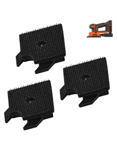 Paquete de 3 Soportes de Lijadora KitchenKipper para Black & Decker