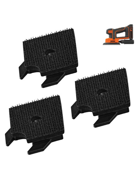 Paquete de 3 Soportes de Lijadora KitchenKipper para Black & Decker Paquete de 3 Soportes de Lijadora KitchenKipper para Black & Decker
