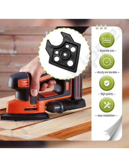 Paquete de 3 Soportes de Lijadora KitchenKipper para Black & Decker Paquete de 3 Soportes de Lijadora KitchenKipper para Black & Decker