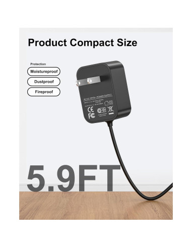 Cargador 9V Black & Decker LI2000 LI3100 Reemplazo 67.8g