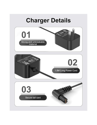 Cargador 9V Black & Decker LI2000 LI3100 Reemplazo 67.8g