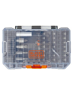 Juego de Puntas de Destornillador BLACK+DECKER 40 Piezas