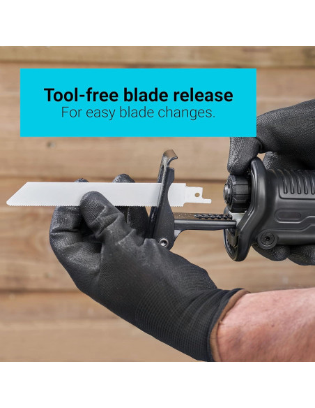 Sierra Recíproca Eléctrica BLACK+DECKER BES301K 7A 2.9kg