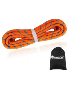 Cuerda de Escalada Estática NewDoar 8mm 6M Naranja