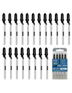 Cuchillas de sierra de calar GINEPAN T101AO 20PCS con estuche