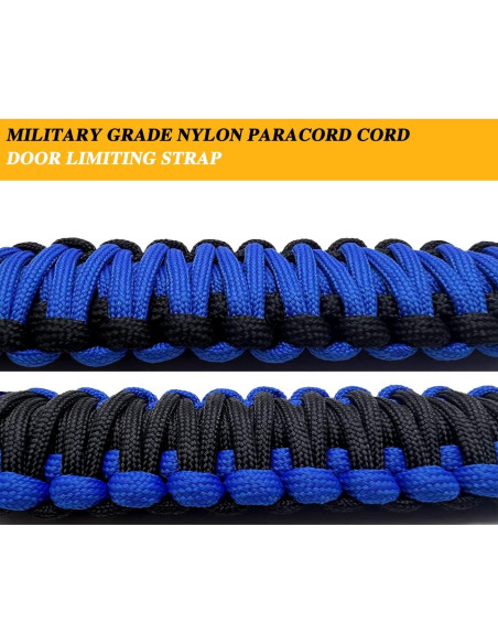 Correa de Paracord RDFUN para Puerta de Jeep Wrangler 1996-2023