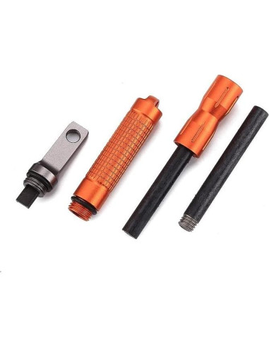 Encendedor Compacto DOSMAMZ con Ferrocerio y Raspador