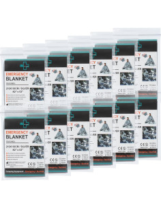 Manta de Emergencia General Medi 12 Unidades Aluminio 2