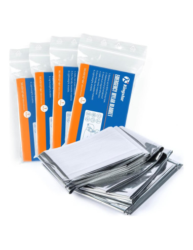 Mantitas Térmicas Mylar K Kingstar 4 Paquetes 213x132 cm