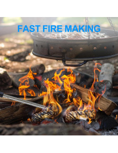 Encendedores de Fuego LantingMing 72 Piezas Naturales para BBQ 2