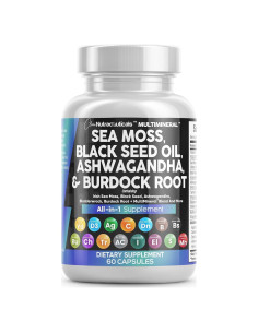 Suplemento Clean Nutraceuticals Musgo Marino 15 Ingredientes