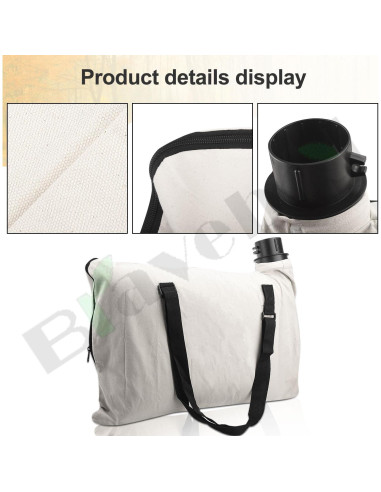 Bolsa de Hombro Braveboy BV-005 para Sopladores Black & Decker