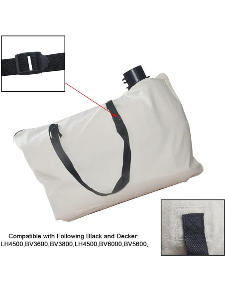 Bolsa de Hombro Braveboy BV-005 para Sopladores Black & Decker