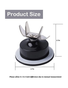 Cuchilla de Licuadora Hamilton Beach 908 909 939 Repuesto 2