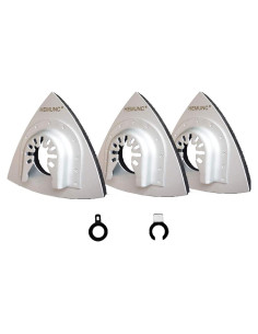 Pad de Lijado Triangular HEMUNC 80x80mm 3PCS Compatible