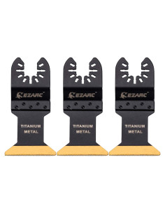 Cuchillas Oscilantes EZARC de Titanio - Paquete de 3
