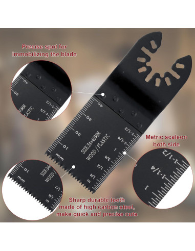 Kit de Herramientas Oscilantes 162 Piezas Vypart 9-en-1