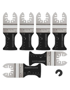 Hoja de sierra oscilante bi-metal ACTOMASTER, paquete de 6