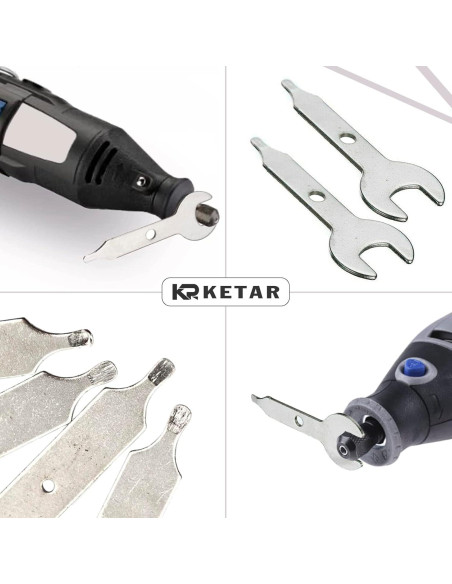 2 Pcs Llave Multiherramienta KETAR 9.5mm Acero Inoxidable