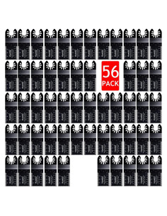 56 Hojas de Sierra Oscilante Hanida para Madera y Metal