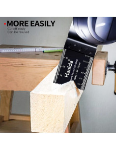 56 Hojas de Sierra Oscilante Hanida para Madera y Metal 2