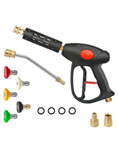 Pistola de Lavado a Presión Sooprinse 4000 PSI 5 Boquillas