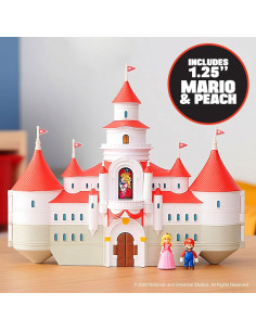 Juego de Castillo del Reino Champiñón Mario Peach 3+ 2